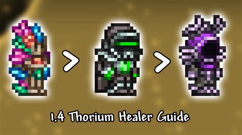 In addition to being crafted, they are sold by the Spiritualist. . Thorium healer guide